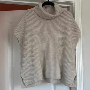 Splendid Turtleneck Short Sleeve Sweater